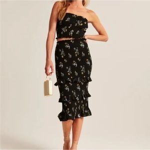 Abercrombie & Fitch Two Piece Skirt Set